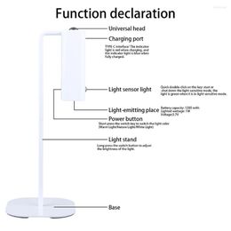 Table Lamps Night Light Touch Reading LED Desk Lamp College