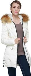 Orolay Women's Winter Down Jacket with Faux Fur Trim Hood 4N03F5FCZ