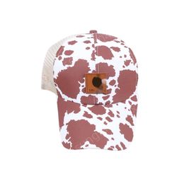 Carhart Cap Designer En Kaliteli Şapka Lüks Modaya Modaya Düzenli Beyzbol Kapağı Kamuflaj Leopar Baskı Yaz Güneşlik Şapkası Şapka Güneş Koruma Şapkası Çift Outing Hat