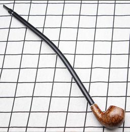 Smoking Pipe Creative Long Stick Solid Wood Pipe