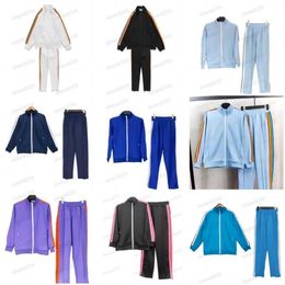 Men Tracksuits Letters Palms Angels and Women Cotton Long Sleeve Jacket Pants Sports Set Mens Womens Casual Suits 60014109 po02