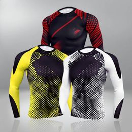 Mens Thermal Underwear Quick Dry Fitness Mens Thermal Underwear For Men Thermo Clothes Winter Compression Quick Dry Long Sleeve Tshirt Sports Shirt 231116