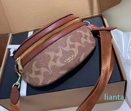 quality fanny pack totes Clutch bags Designer Cross body handbags Waist Shoulder Bags Luxury Genuine Leather lady Underarm bumbag