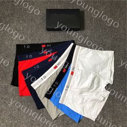 Classic Mans Underpants Designer Breathable Boxers Soft Cotton Men Underwear 5pcs/Lot