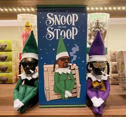 Other Home Decor Snoop on A Stoop Christmas Long Bendy Toys Festival Holiday Party Resin Ornaments Figurines Year Gifts 2210078611336