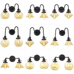 Wall Lamps Lantern Sconces Reading Lamp Bedroom Lights Decoration Black Bathroom Fixtures Gooseneck Light Mounted