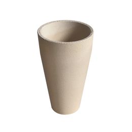 Clay crucible, fire assay crucible, high temperature resistance, corrosion resistance, no explosion, no cracking, no hanging glaze, factory direct sales, Diameter: 150mm