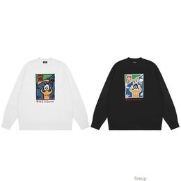 Designer Sweaters Mens sweater hoodie We Korean 11done Fun Cartoon Character Fashion Br Knitwear Men's Women's Round Neck Loose Versatile Sweater