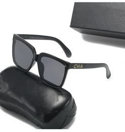 CH622 Sunglasses for Women Men Designer Summer Shades Polarised Eyeglasses Big Frame Black Vintage Oversized Sun Glasses of Women Male