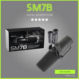MARS Cardioid Dynamic Microphone SM7b 7B Vocal Selectable Frequency Response for Live Stage Recording Podcasting 231117