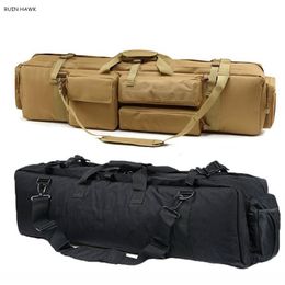 Stuff Sacks Heavy Duty Hunting Bags M249 Tactical Rifle Backpack Outdoor Paintball Sport Bag 600D Oxford Gun Case258P