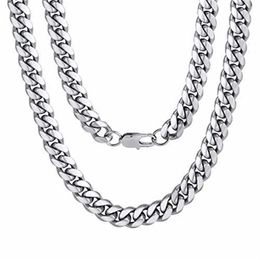 Hip Hop Customized Size Fashion Stainls Steel Chain Hecklace Jewlery Chains Men Necklace300V