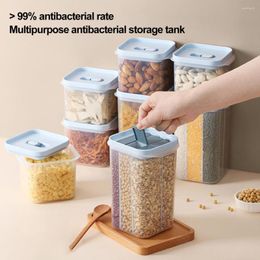Storage Bottles Pet Food Container BPA Free Rice Grain Sealed Lid Cereal Dispenser Dried Fruit Box Stack