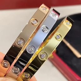Gold Bracelet Diamond Bracelet Designer Mens and Womens Arms 18K High Quality Bracelet Mens Fashion Bracelet Jewelry YFZT
