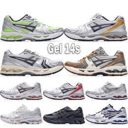 Top G-K 14 Marathon Running Shoes Monaco Blue Black Graphite Grey Vanilla Tarmac JJJJound Silver White Classic Red Pure Silver Outdoor Sneakers Size 36-45