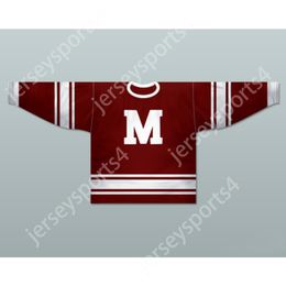 Custom RED MONTREAL MAROONS 1931-35 HOCKEY JERSEY NEW Top Stitched S-M-L-XL-XXL-3XL-4XL-5XL-6XL