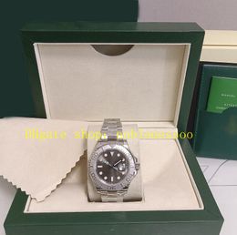 2 Colour With Box Papers Watch Real Photo Mens 40mm 126622 Rhodium Dial Platinum Bezel 904L Steel Bracelet 116622 Casual EWF Cal.3235 Movement Automatic Watches