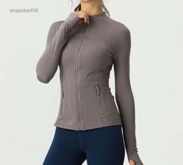 Women's sports jacket Long sleeve fitness jacket Sports outdoor jacket Solid zipper sports suit quick drying running suit fashion dress vestidos skirt