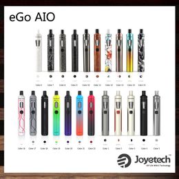 Kit Joyetech eGo AIO com capacidade de 2,0 ml, bateria de 1500mAh, estrutura anti-vazamento e trava à prova de crianças, edição de 10º aniversário, 100% autêntico
