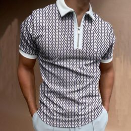 Men's Polos summer casual Polo shirt men's short sleeve business slim shirt fashion design top T-shirt boutique Polo shirt men's clothin 230417