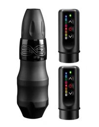 Epacket EXO Tattoo Gun Kits Pen Machine Gun Two Rechargable Wireless Battery Power For Body Art Supply235f207d211M6352808