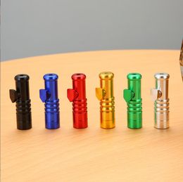 Smoking Pipe Spot wholesale of metal snuff bottles in Europe, America, Middle East, 6-color assembly, detachable and washable