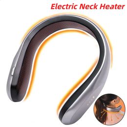 Electric Blanket Wearable Neck Heater USB Rechargeable Cordless Personal Women Men Winter Neckband Heating Warm Fan 231116