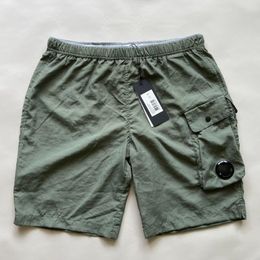 São de bolso de uma lente shorts casual praia tingida curta curta shorts de natação ao ar livre
