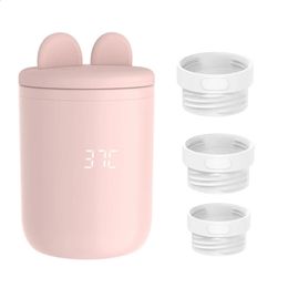 Bottle Warmers Sterilizers# Portable Baby Bottle Warmer Electric Bottle Warmer USB Rechargeable Warmer Lightweight Travel Friendly for Parents 231116