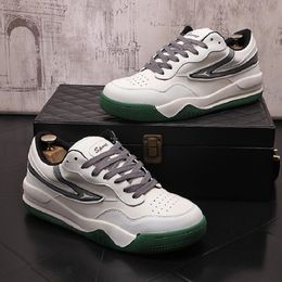 Luxury Designer Shoes Men Mix Colors Thick Bottom Causal Shoes Male Fashionable All Match Classic Sport Walking Sneakers Zapatos D2H25
