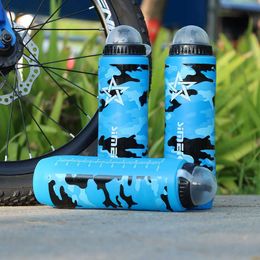 water bottle 750/1000ml Bike Water bottle Road Bicycle Cycling Bottle with Holder Cage Outdoor Sports Drink Equipment Bike Rading Accessories P230324