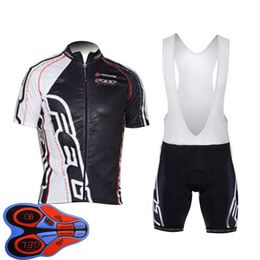 Felt Team Ropa Ciclismo Breathable Mens cycling Short Sleeve Jersey Bib Shorts Set Summer Road Racing Clothing Outdoor Bicycle Uni209g