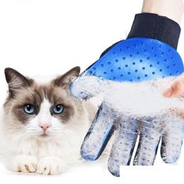 Dog Grooming Cleaning Pet Grooming Supplies Dog Glove Mas Hair Deshedding Brush For Animal Gloves Comb Cats Bath Drop Delivery Home Ga Dh8Gt