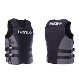 Professional Life Jacket Vest Adult Buoyancy Lifejacket Protection Waistcoat for Men Women Swimming Fishing Rafting Surfing1257F