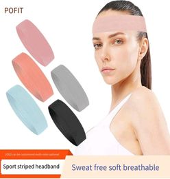 Sweatband Sports absorption stop female forehead protection running basketball students wear fitness hair band sweat blocking and 4275415