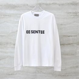 essentialhoodies men coats 3D Letters white black grey crewneck sweatshirt designer hoodie Sweater Fashion Pullover Tech women essentialhoody set hoodies women