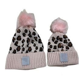 Carharttlys Beanie Designer Top Quality Hat Brand Caps For Adult Women Child Winter Knitted Leopard Hats Unisex Kids Warm Solid Color Knit Parent-Child Beanies