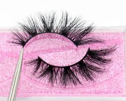 Luxury 5D Mink Hair False Eyelashes Wispy Cross Fluffy Mink Lashes Extension Tools Makeup Handmade Mink Eyelashes K113193283