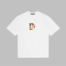 DSQ PHANTOM TURTLE Mens Designer T shirt Italian Milan Fashion Logo Print T-shirt Summer Black White T-shirt Hip Hop Streetwear 100% Cotton Tops Plus size 51507