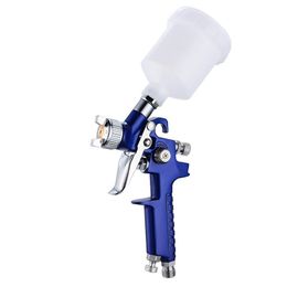 Professional Spray Guns WAERTA H2000 0.8/1.0mm Nozzle Sprayer Paint Airbrush Mini Gun For Painting Cars Aerograph Tool