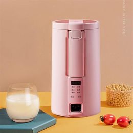 Juicers 220V Electric Soymilk Machine Multicooker Mini Heatable Soya-Bean Milk Juicer Blender Rice Paste Maker Filter- With St2397