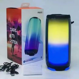 S NEW Portable Pulse 5 Subwoofer Bluetooth Music Pulsation Color Led Light Outdoor Portable Waterproof Speaker ubwoofer peaker