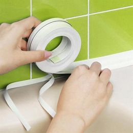 Pieces Of Pvc Tape Kitchen Bathroom Accessories Waterproof Mildew Proof And Durable Wall Pool Sealing 3 2Mx3 8Cm 2 2Cm Bath Acc288N