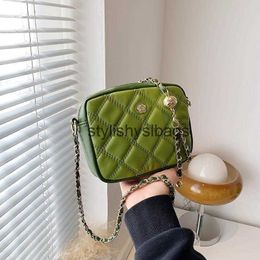 Shoulder Bags Small Bag Summer Exquisite Design Rhombus Chain Fashion Square BagShoulderstylishyslbags
