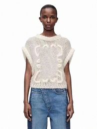lowewe sweaters womens designer cardigan women Sweater Embroidery Knitwea sweatshirt crew neck Long Slevee cardigan Hoodie letter Casual Knitting Tops Z6Ah#