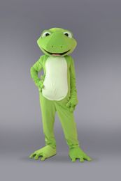 High quality frog mascot costume adult wear free shipping