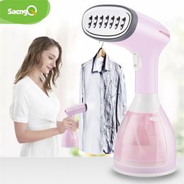 Laundry Appliances SaengQ Handheld Garment Steamer 1500W Household Fabric Steam Iron 280ml Mini Portable Vertical Fast-Heat For Cl2055