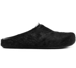 Horsebit Fur Half Slippers Men Fashion Outdoor Lazy Flats Fashion Style Mens Driving Loafers Boats Shoe Big Size 38-46