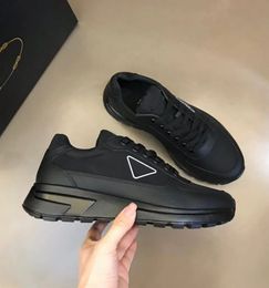 Famous Brand Men Casual PRAX 1 Sneakers Shoes Re-Nylon Brushed Leather Men Knit Fabric White Black Runner Trainers Man Sports Outdoor Walking EU38-46