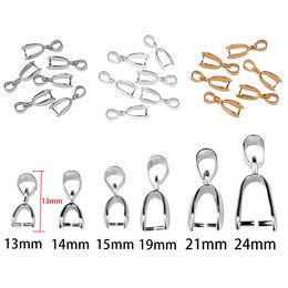 10pcs/Lot Pendant Clip Clasp Melon Seeds Buckle Pendant Connector Copper Charm Bail Beads Jewelry Findings DIY Jewelry Component Jewelry MakingJewelry Findings